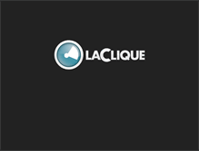 Tablet Screenshot of laclique-production.com